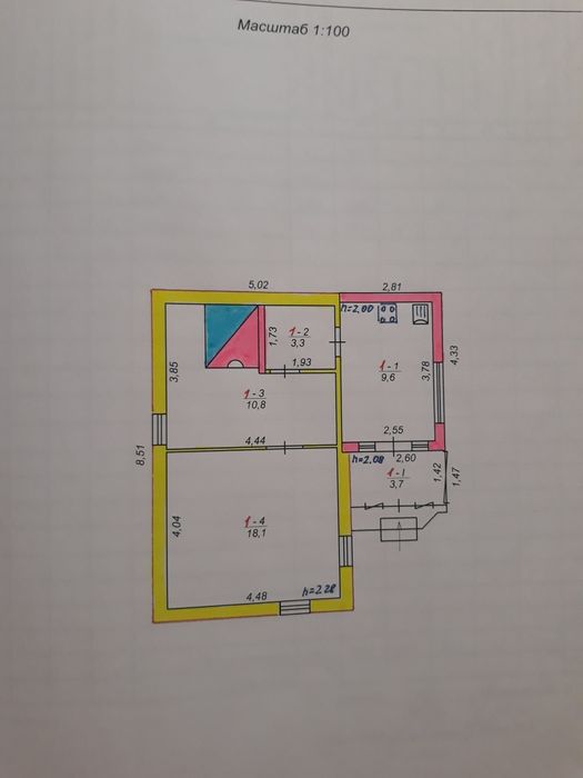 Будинок у київській області. с. Бобрик