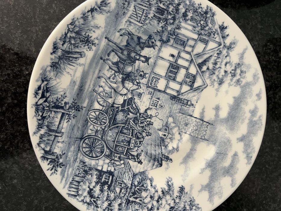 Peças de loiça porcelana