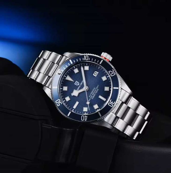 Zegarek automatyczny Pagani Design PD-1671 BLUE| NH35 10ATM SZAFIR