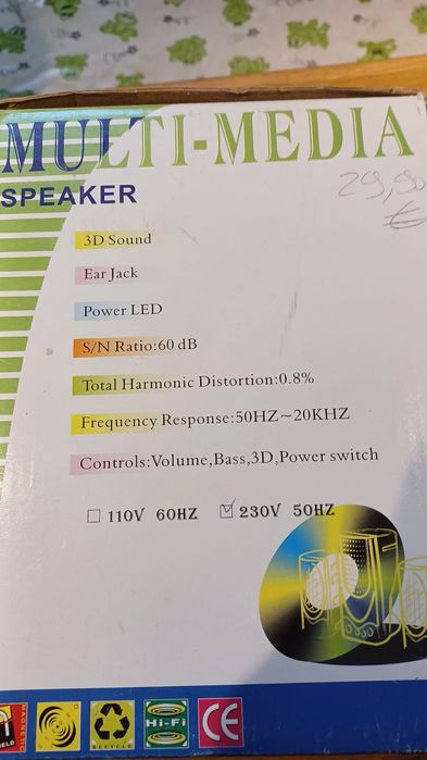 Colunas multimédia sub-offer,800W, NOVAS