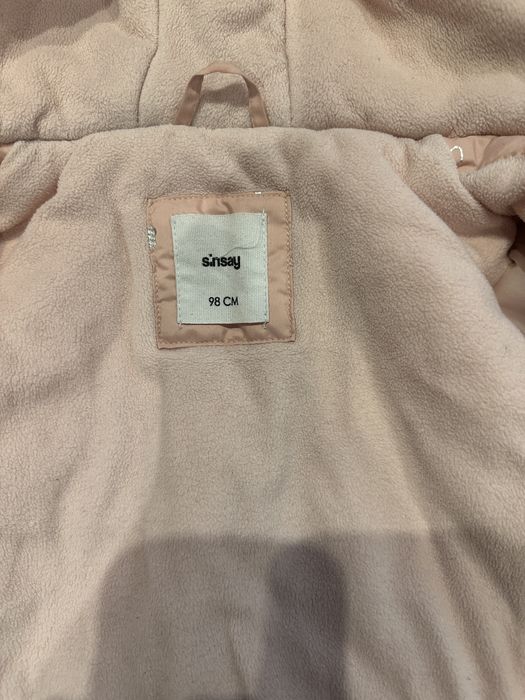 Куртка зимова тепла на дівчинку сінсей Sinsey 98cm
