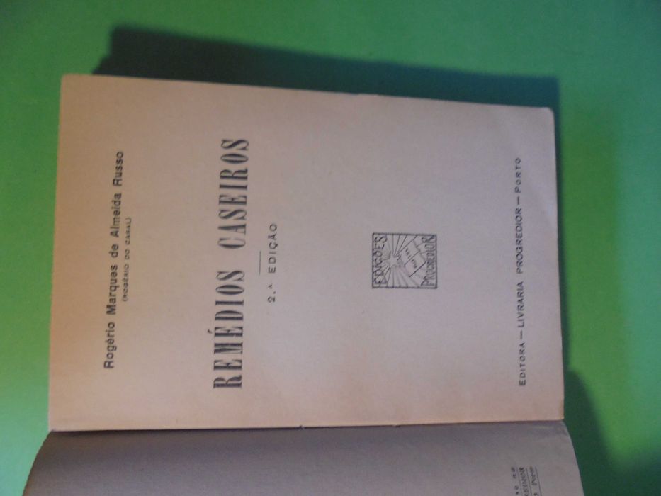 Russo (Rogério Marques de Almeida);Remédios Caseiros