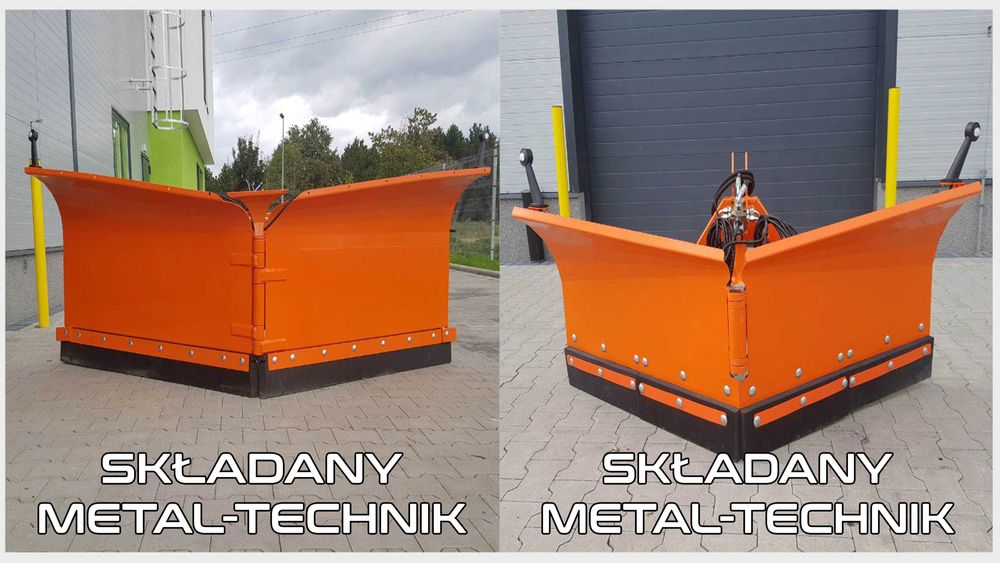 Pług śnieżny komunalny Zamiatarka Rębak Piaskarko Solarka RATY Dostawa