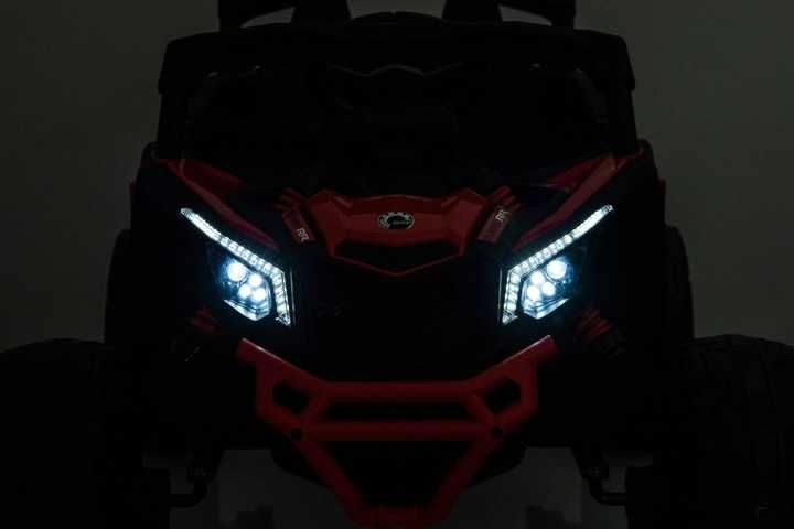 Автомобіль на акумуляторі BUGGY CAN AM MAVERICK TURBO RR 4 Двигуни