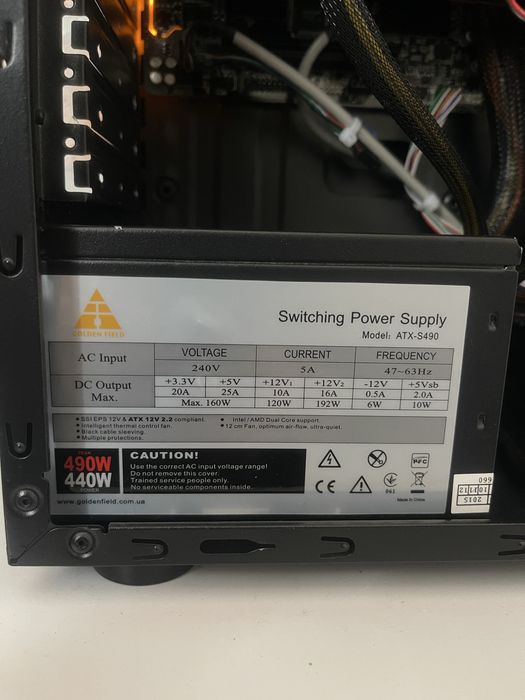 Компʼютер на GTX 1050 TI