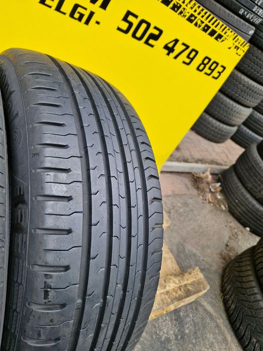 Opony Letnie 195/55R16 87H Continental ContiEcoContact 5 2szt Montaż
