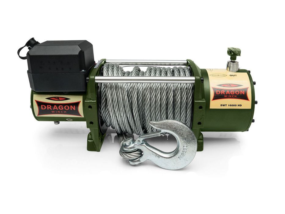 Wyciągarka elektryczna wciągarka Dragon Winch samochodowa DWT 16000 HD