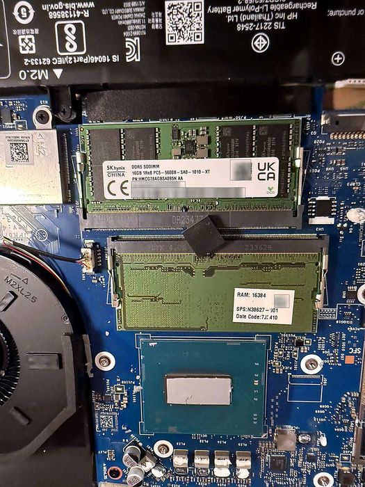 Оперативна пам'ять SK Hynix 32GB (2x16GB) DDR5-5600 SODIMM для ноутбука