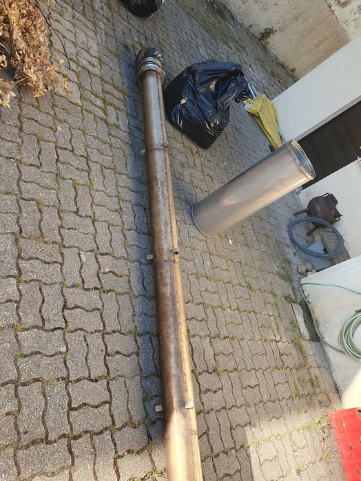 Tubo inox chaminé