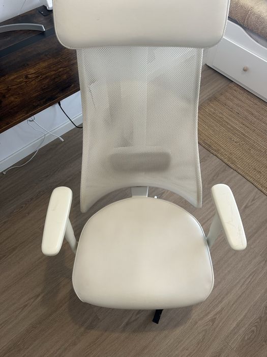 Cadeira JÄRVFJÄLLET giratória c/braços, Grann branco IKEA