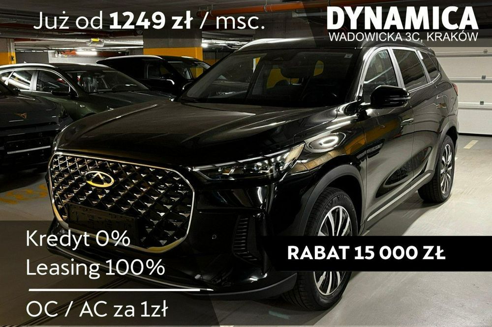 Chery Tiggo 8 PRESTIGE - 279KM - 1.5 T-GDI - Rocznik 2025