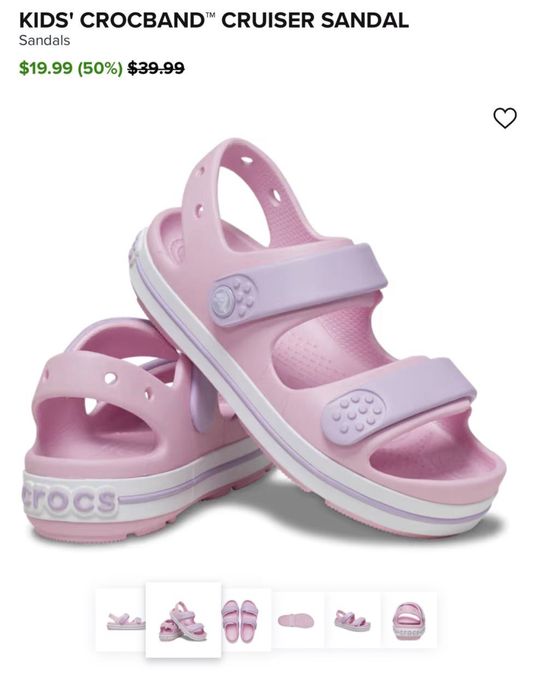 Сандалі Crocs, Розмір J1, наш 32-33р.