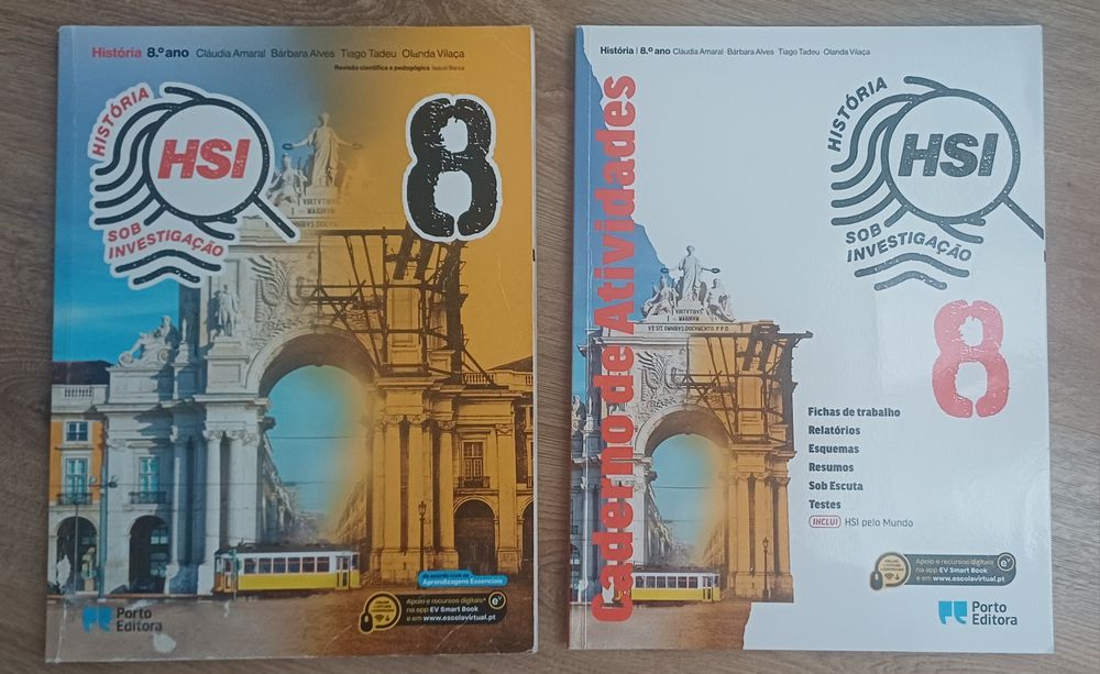 História Sob Investigação 8 (Manual + Caderno Actividades)