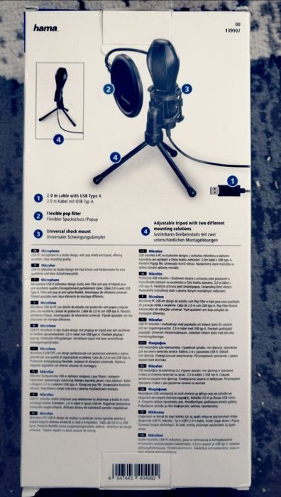 Hama Mikrofon  komputerowy