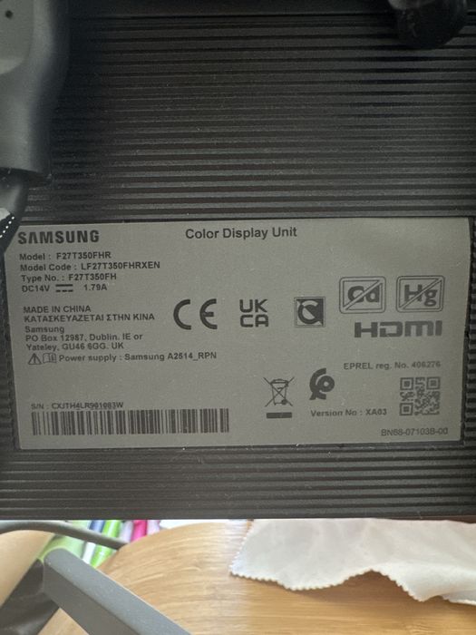 Samsung Space Monitor 27" (LS27R750Q)