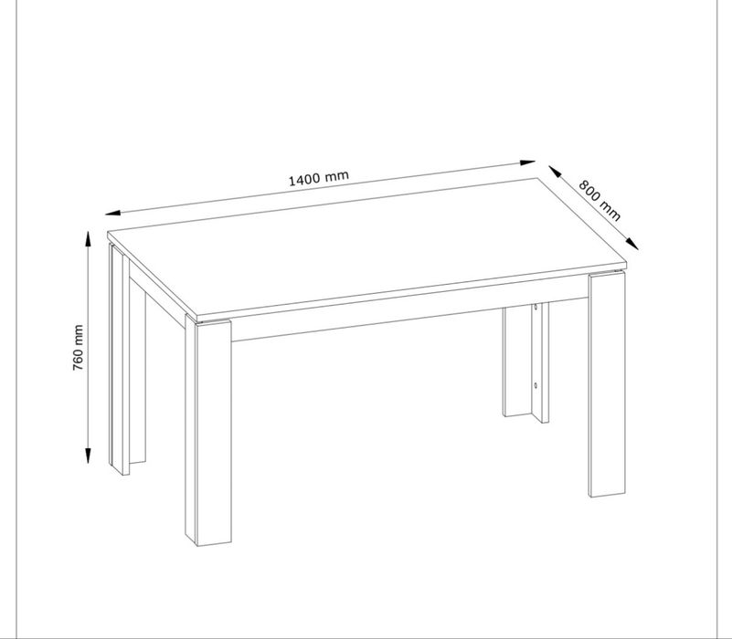 Mesa de Jantar LINTRUP