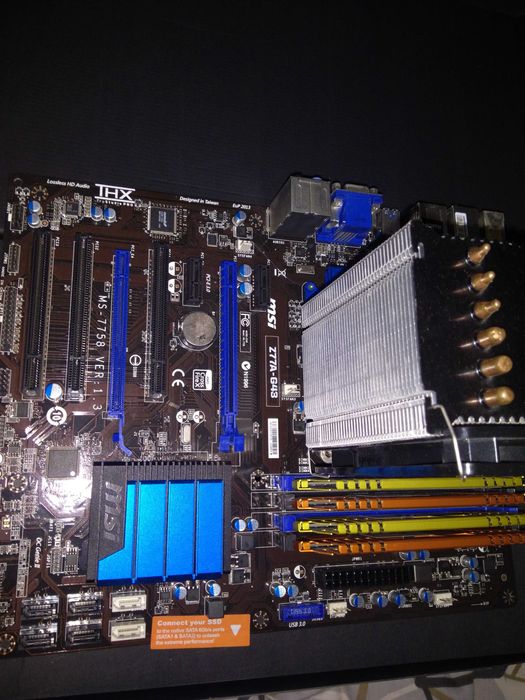 gforce gt960 msiz77a-g43,intel core i5 3570k zestaw gamingowy komputer