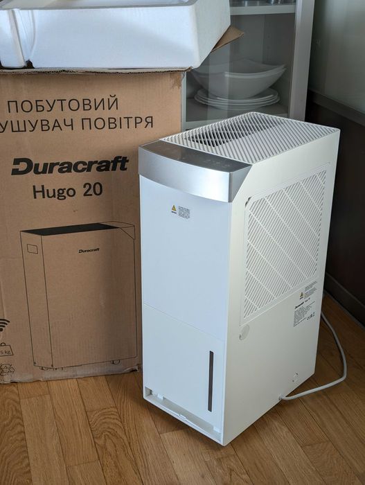 Осушувач повітря Duracraft Hugo 20 з іонізатором та Wi-Fi