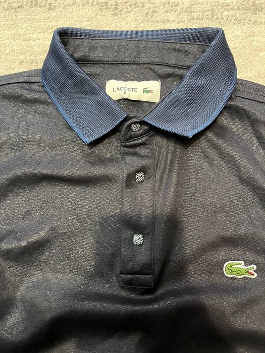 ЯК НОВА Футболка Lacoste оригінал, темно-синя, розмір M, чудовий стан