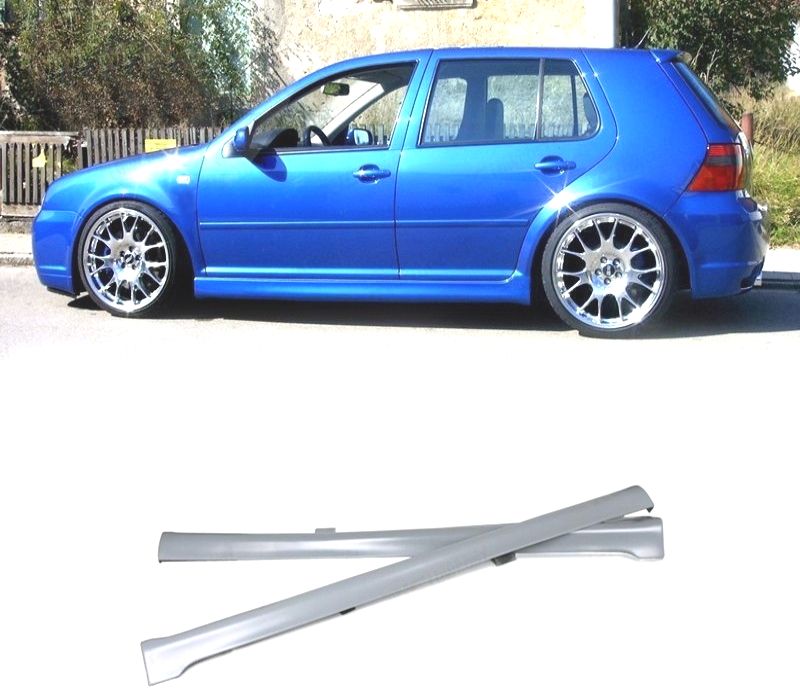 EMBALADEIRAS LATERAIS VOLKSWAGEN VW GOLF 4 LOOK R32 5 PORTAS