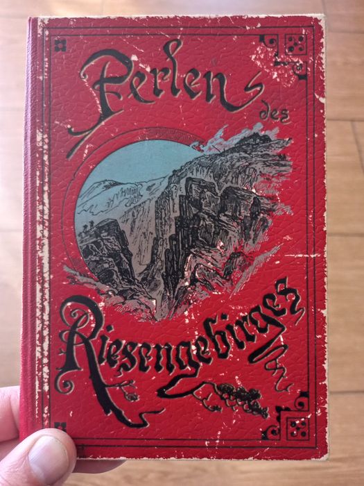 Stary album - Karkonosze (Riesengebirge) - litografie