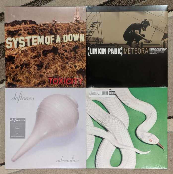 Винил Deftones,SOAD,Linkin Park.
