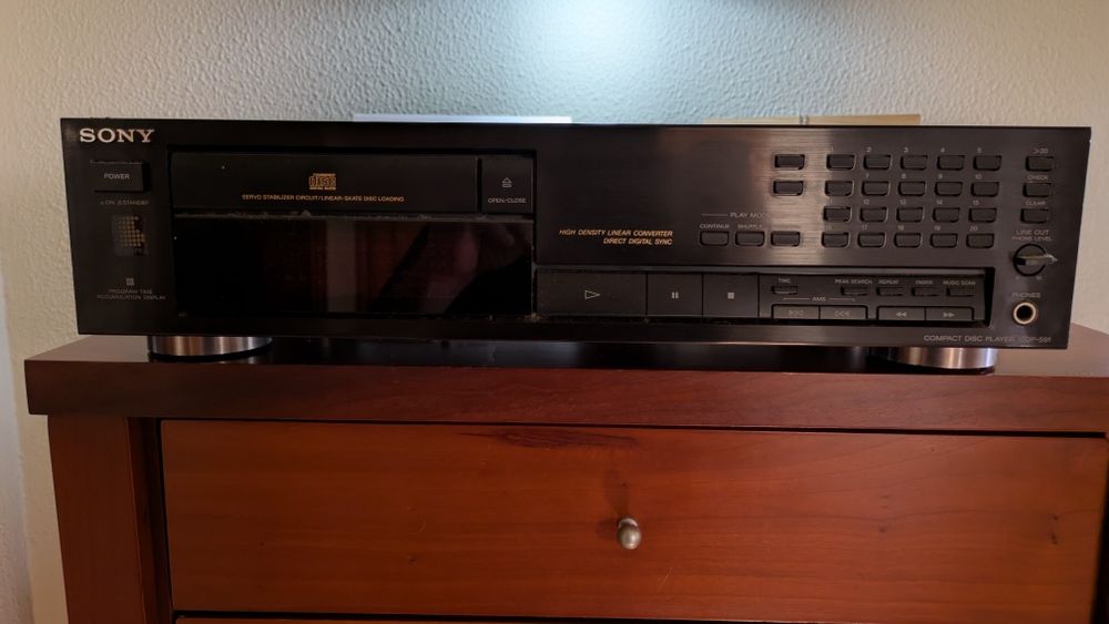 Leitor de CDs - Sony
