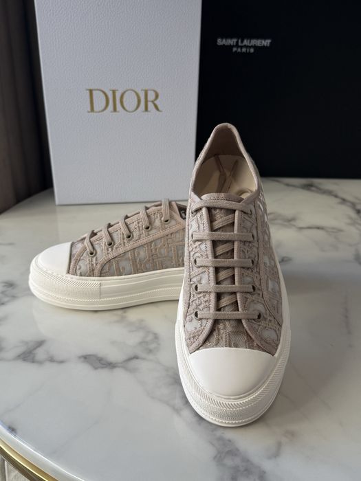 Trampki Dior Walkn Platform Beige