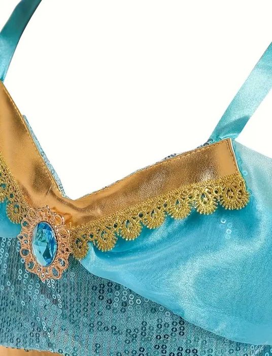 Nowy strój Księżniczka Jasmina Dżasmina Alladyn, r. 134 przebranie