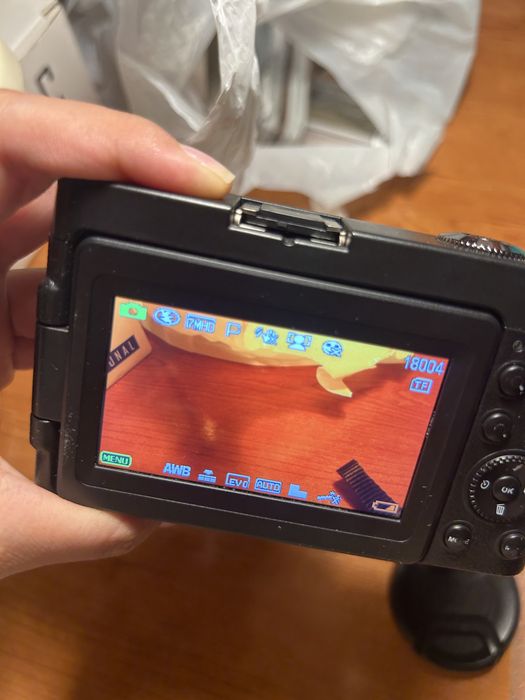 Camera digital flip screen
