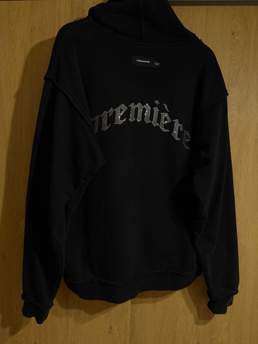 Bluza Premiere Sparkle Hoodie Black Czarna Czarny Sweatshirt