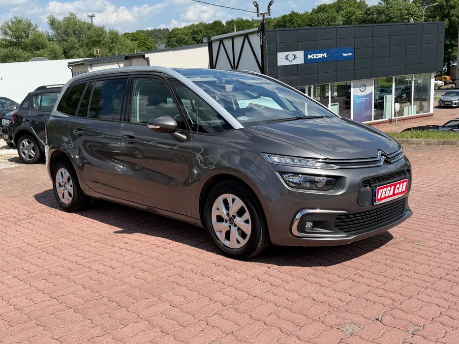 Citroën C4 SpaceTourer Salon PL I wł. Serw. w ASO Grand 7-osobowy 130 KM FV 23%
