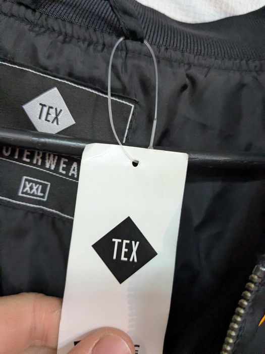 TEX kurtka bomber czarna rozm. XXL