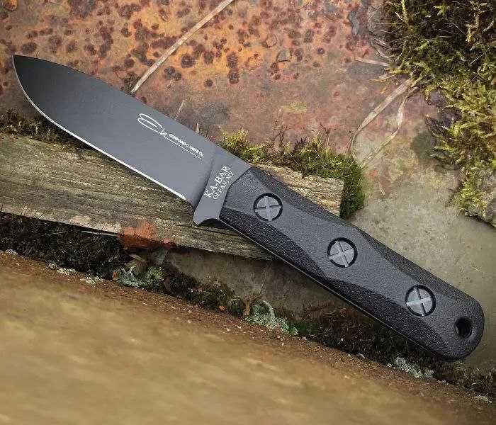 Брелок компактний EDC фіксед фултанг KA-BAR EK51 Commando Drop Point