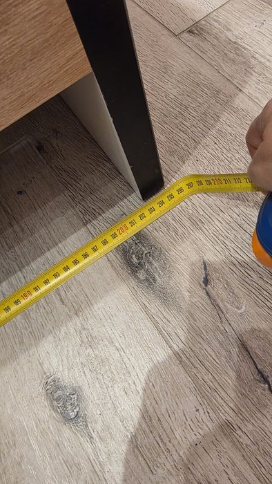 Łóżko 160x200 tapicerowany czarny zagłówek + szafka nocna