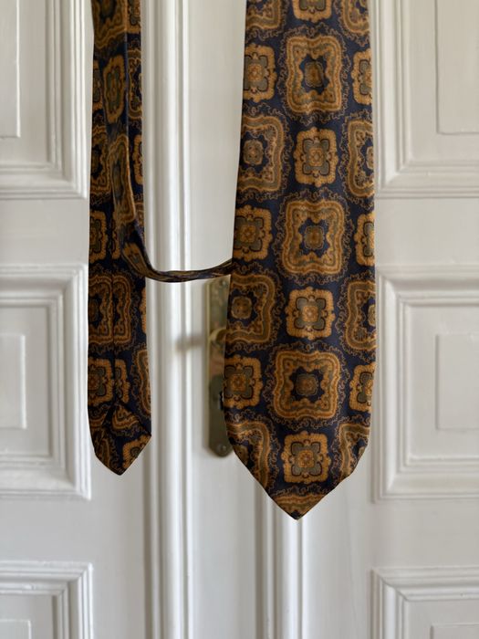 Vintage Soie Silk Tie - krawat z jedwabiu