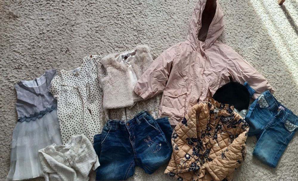 Куртка 2 шт, джинст, плаття на 2-3 роки