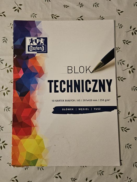 Blok techniczny oxford A3 9 kartek