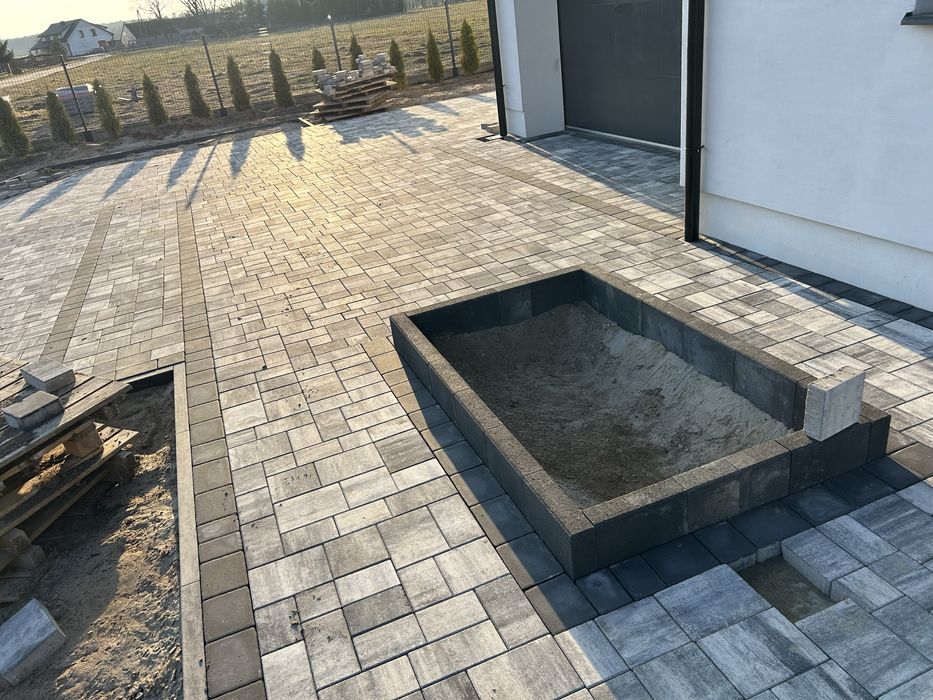 Układanie kostki brukowej - projekty !!! Gawron-bruk