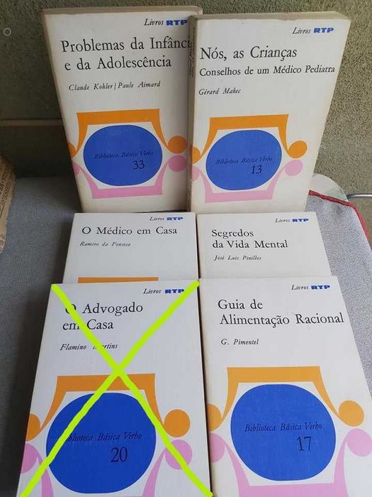 Coleção "Biblioteca Básica Verbo - Livros RTP" (1970)