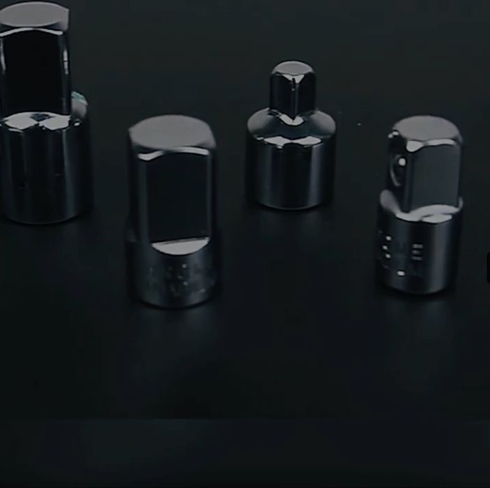 Набор6шт перехідників на трещотку вороток гайковерт квадрат1/4 3/8 1/2