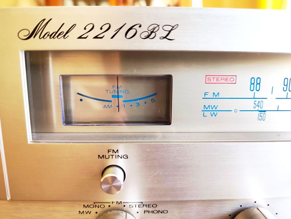 Marantz Model 2216 BL Receiver Hi-Fi Vintage Impecável!