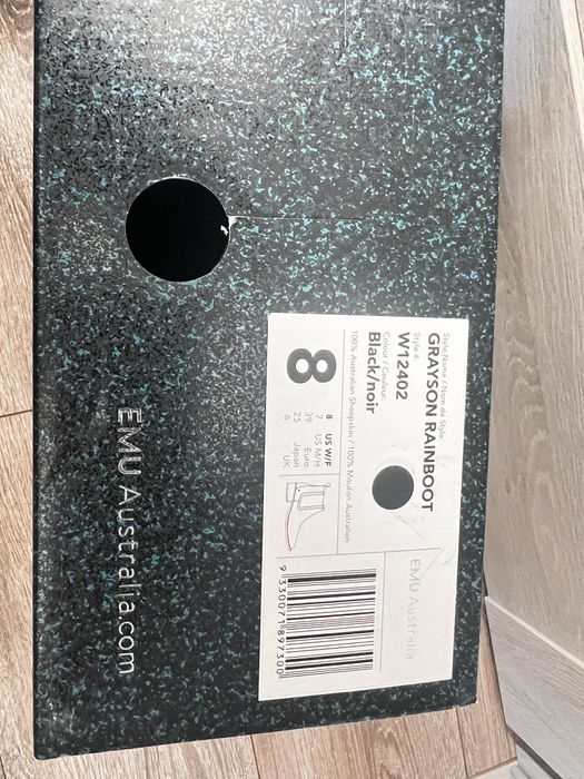 Buty Grayson Rainboot czarne 38 Emu Australia