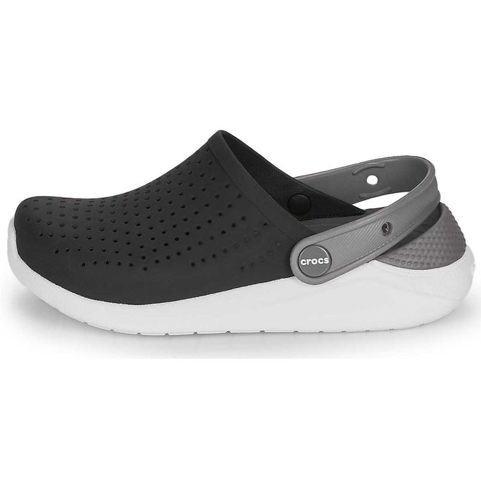CROCS Socas/Clogs unisexo LiteRide preto e cinza (39/40) NOVAS