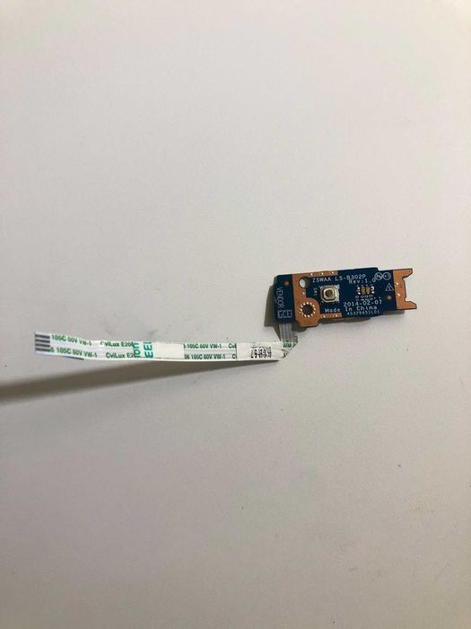 Placa Botão Power Toshiba C50-B C55-B LS-B302P com Cabo