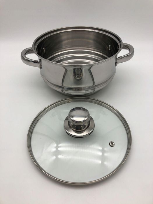 Parowar KitchenCraft ze stali nierdzewnej do zdrowego gotowania