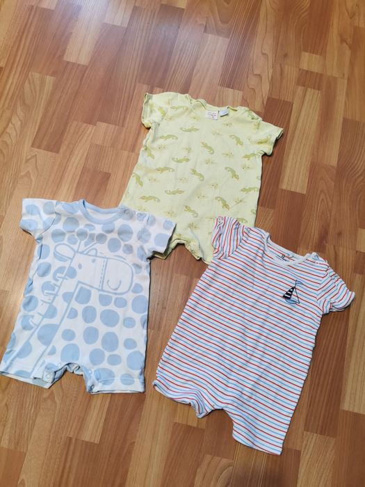 Rampers rampersy zestaw komplet 3 szt
