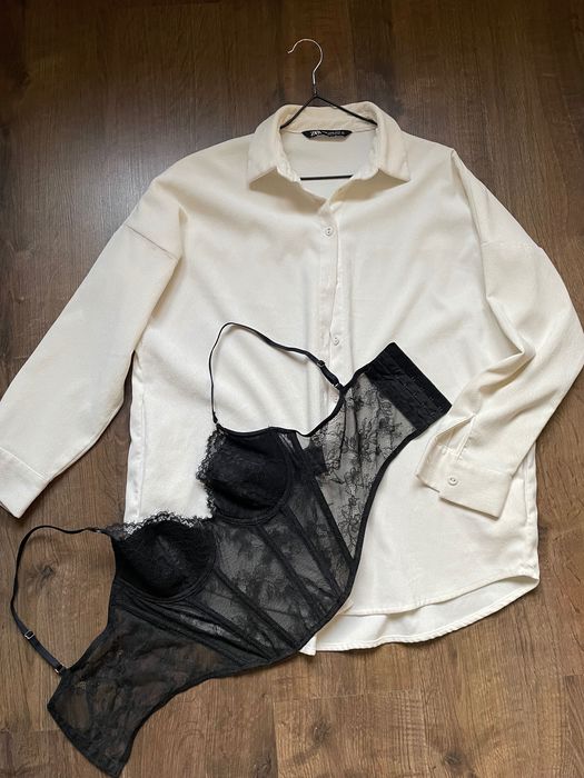 Nowy gorset koronkowy