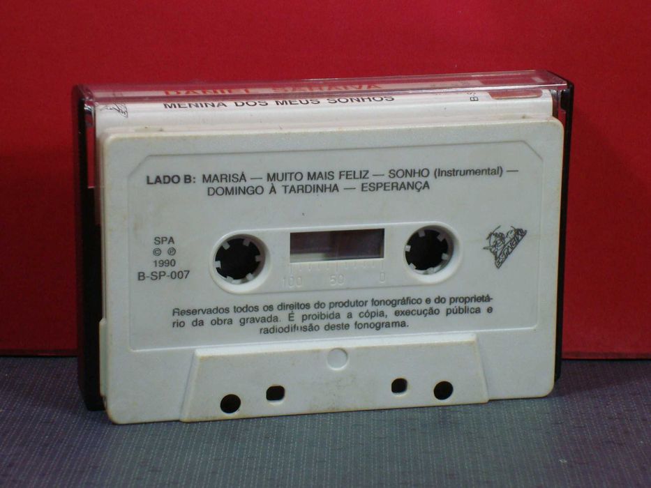 Daniel Saraiva - Menina Dos Meus Sonhos / Cassete / VG Plus