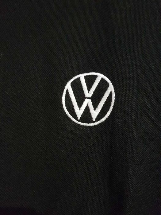 Koszulka męska polo długi rękaw logo Volkswagen